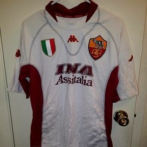 Kappa AS Roma away soccer jersey
